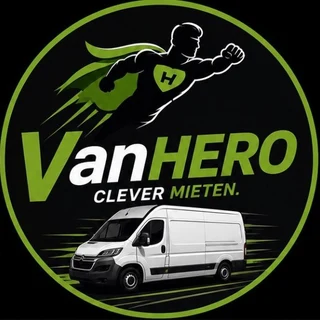 VanHERO Logo – Transporter mieten Salzburg